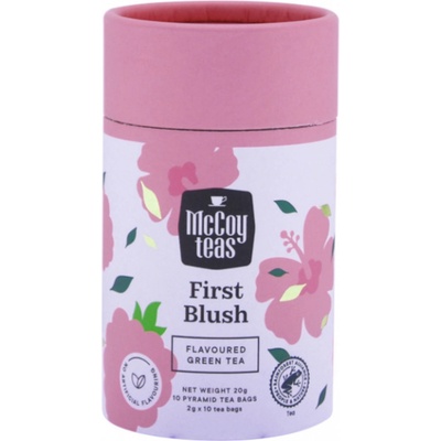 McCoy Teas Čaj zelený ovocný first blush 10 x 2 g