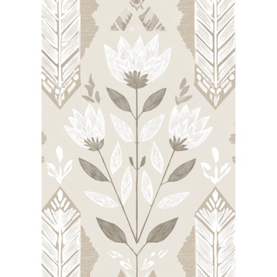 Takoy Panel na ušití deky Wellsoft fleece 140x200 etno květinový ornament