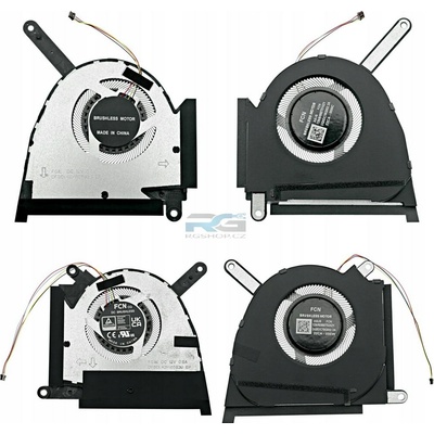Ventilátor Asus Dash FX517 FX517Z FX517ZR FX517ZC / CPU + GPU 12V