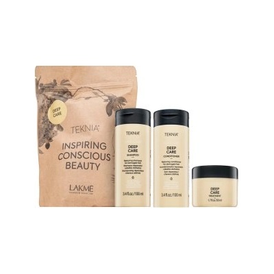Lakmé Teknia Deep Care Travel Pack комплект за суха и увредена коса