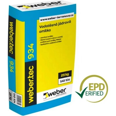 Webertec 934 - 25 kg balení 25 kg 1 ks