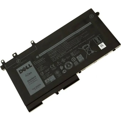 Dell Батерия (оригинална) за DELL, съвместима с Latitude 5280/5288/5480/5488/5490/5491/5580/5590 / Precision 3520, 3-cell, 11.4V, 51Wh (SZ102079)