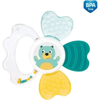 Canpol Дрънкалка Canpol - Мече, с водна чесалка (56/146_blu)