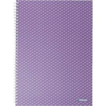 Esselte Тетрадка Esselte Office Colour'Breeze, Картон, Рециклируема, A4, 80 листа, Спирала, Математика, Лавандула (628479) (628479)