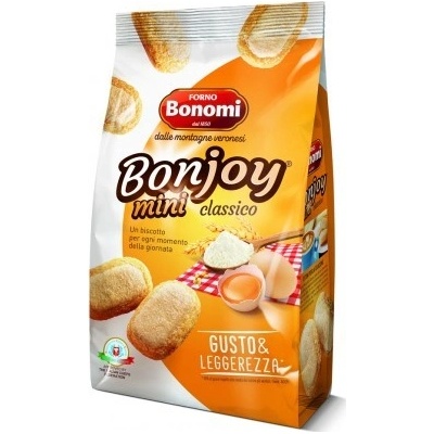 Bonomi Bonjoy světlé mini piškotky 200 g – Zbozi.Blesk.cz