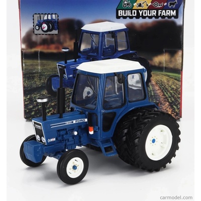 Britains Ford usa 7600 Tractor 1969 Modrá Bílá 1:32