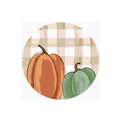 Malování podle čísel DVĚ DÝNĚ GINGHAM 2 HALEY BUSH
