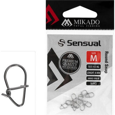 Mikado Karabina Round Snap XS 10 ks