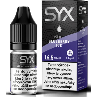 SYX NS Blueberry Ice 10 ml 16,5 mg