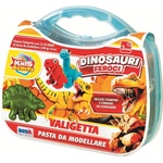 RS Toys Комплект за моделиране RS Toys - Динозаври, 12 цвята, 240 g (12266) - ozone