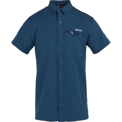 Regatta pánská košile Trav Pack Awy SS modrá
