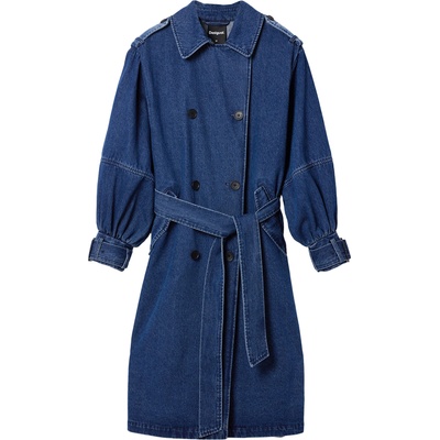 Desigual Преходно палто синьо, размер S