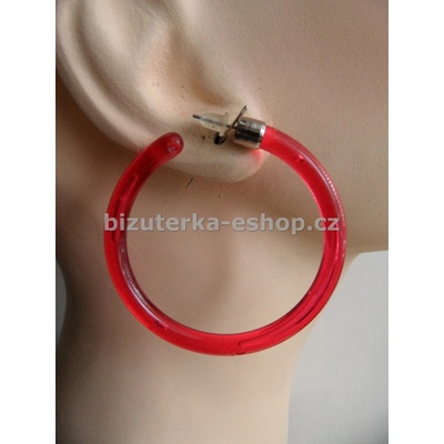 Bizuterka-eshop.cz kruhy 05680 červené