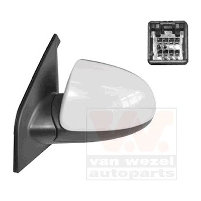 Vonkajżie spätné zrkadlo VAN WEZEL 8313807