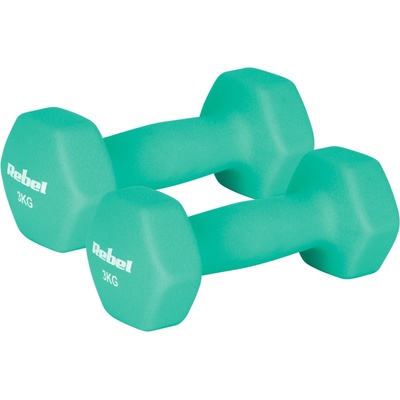 Rebel Neoprenové činky 2 x 3 kg 2 ks