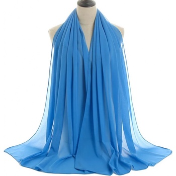 Šál Olina modrá KP33817