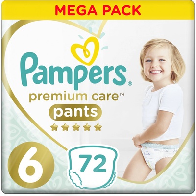 Pampers Premium Care Pants 6 72 ks
