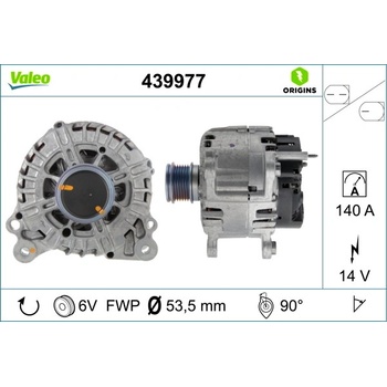 Alternátor VALEO 439977