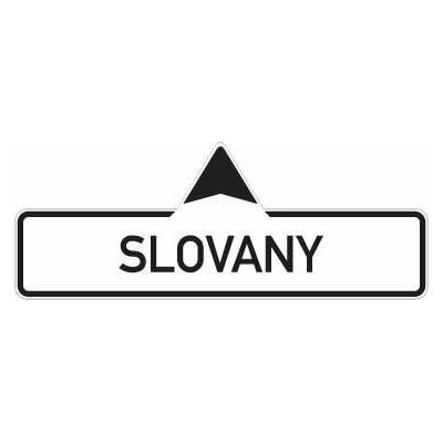 PROFIBA Značka "Směrová tabule (s jedním místním cílem)"