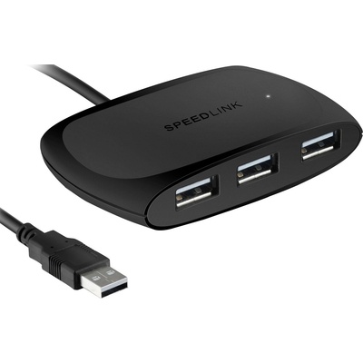 SPEEDLINK Snappy 4xUSB 2.0 (SL-140011-BK)