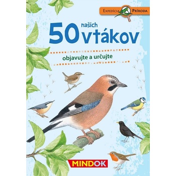 Mindok Expedícia príroda: 50 našich vtákov