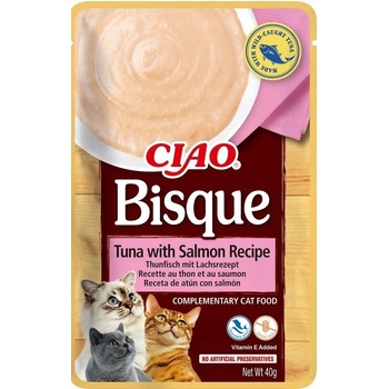 Ciao Bisque Tuna with salmon 40 g