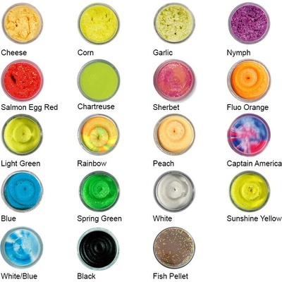 Berkley Těsto PowerBait Natural Select Glitter Trout Bait 50g Salmon Egg Rainbow