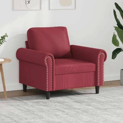 vidaXL 11461.359497 vínové 60 cm umělá kůže