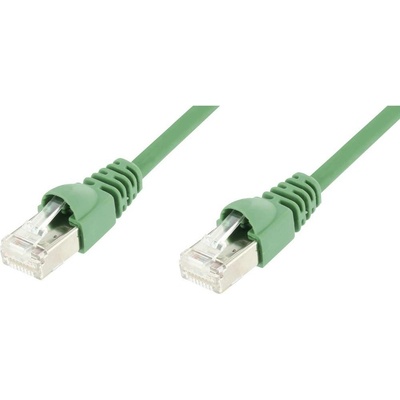 Telegärtner 100007965 RJ45, CAT 6A S/FTP, 0,5m, zelený