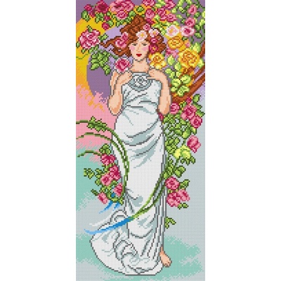 Gobelín 2330J 23 5x51cm Mucha Rose