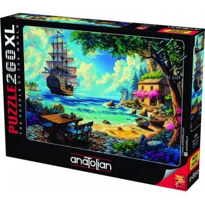 Anatolian Пъзел Anatolian - Пиратски залив, 260 XL части (P3349)