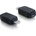 Delock Адаптер Delock USB micro-A+B женски към USB micro-A мъжки