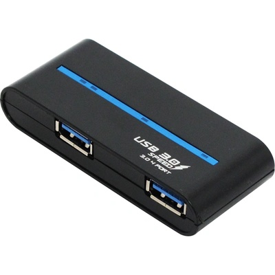 USB хъб No Brand, USB 3.0, 4 Порта, Бял - 12060 (12060)