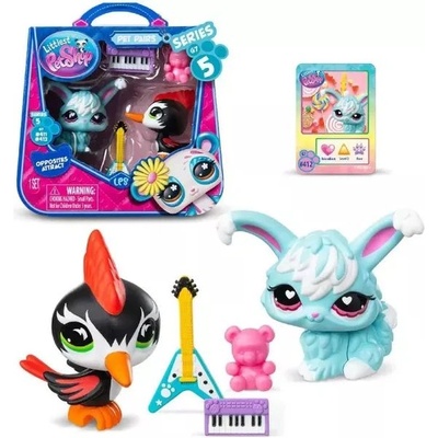 TM Toys Littlest PetShop: Комплект фигурки - 2 бр. , серия 5 - Пънк и Пастел (G7411412)