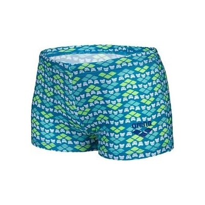 Arena Friends Swim Short Boys Soft Green/Multi