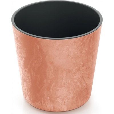 Prosperplast Květináč URBI ROUND EFFECT 30 cm terakota