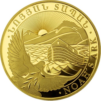 LEV Leipzig PMF Zlatá minca Noemova Archa 1 oz