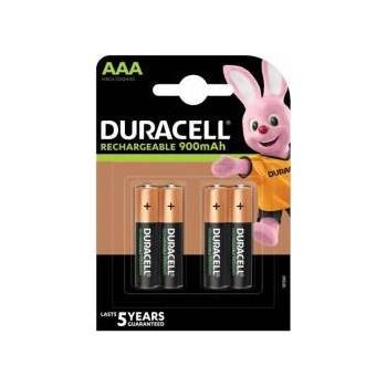 Duracell Акумулаторна батерия DURACELL R03 AAA, 900mAh NiMH, 1.2V, 4 бр. в опаковка