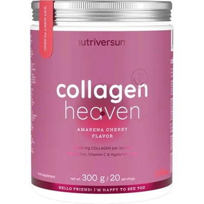 Nutriversum Collagen Heaven | added Zinc, Vitamin C and Hyaluronic Acid [300 грама] Cherry Blossom