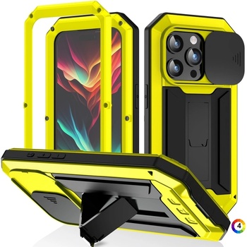 Apple iPhone 15 Pro R-JUST Удароустойчив Калъф и Протектор