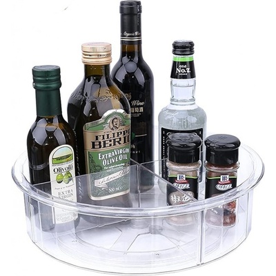 Orion Otočný organizér Lazy Susan XXL s přepážkami 30 cm – Zboží Dáma