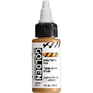 Golden Artist Colors High Flow АКРИЛНА боя India Yellow Hue 30 ml 1 бр (0008508-1)