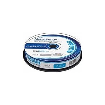 MediaRange BD-R DL 50GB 6x - 10 броя шпиндел (MR509)
