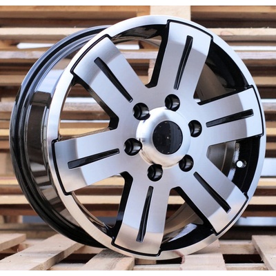 Racing Line BK562 7x16 6x130 ET55 black polished