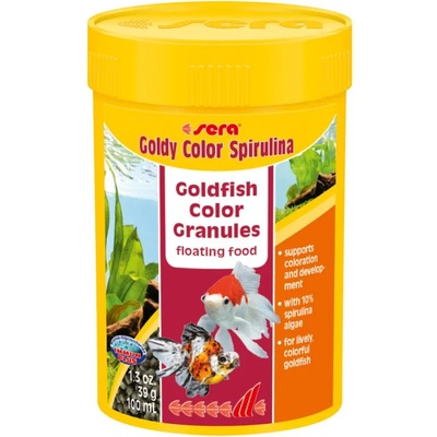 Sera Goldy Nature Color Spirulina- Храна за златни рибки, оцветяваща 100 мл