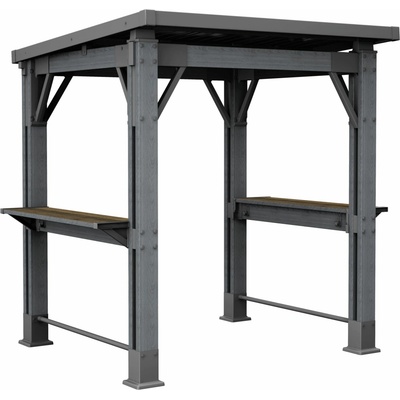 KETER GRILL GAZEBO 247 x 200 x 238 cm, grafit 17213898 – Sleviste.cz