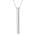 Crave Vesper Vibrator Necklace Silver