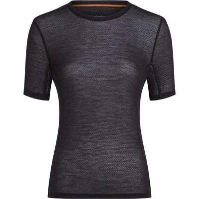 Icebreaker Дамски долна фланелка с къс ръкав Icebreaker Women's Mer 75 Cool-Lite Featherlight SS Crewe T-shirt - Black (114-3462-0113)