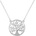 Silenti Jewelry Сребърно колие "Дълголетие
