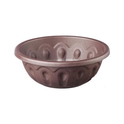 Plastia žardina Lea 22 cm čokoládový